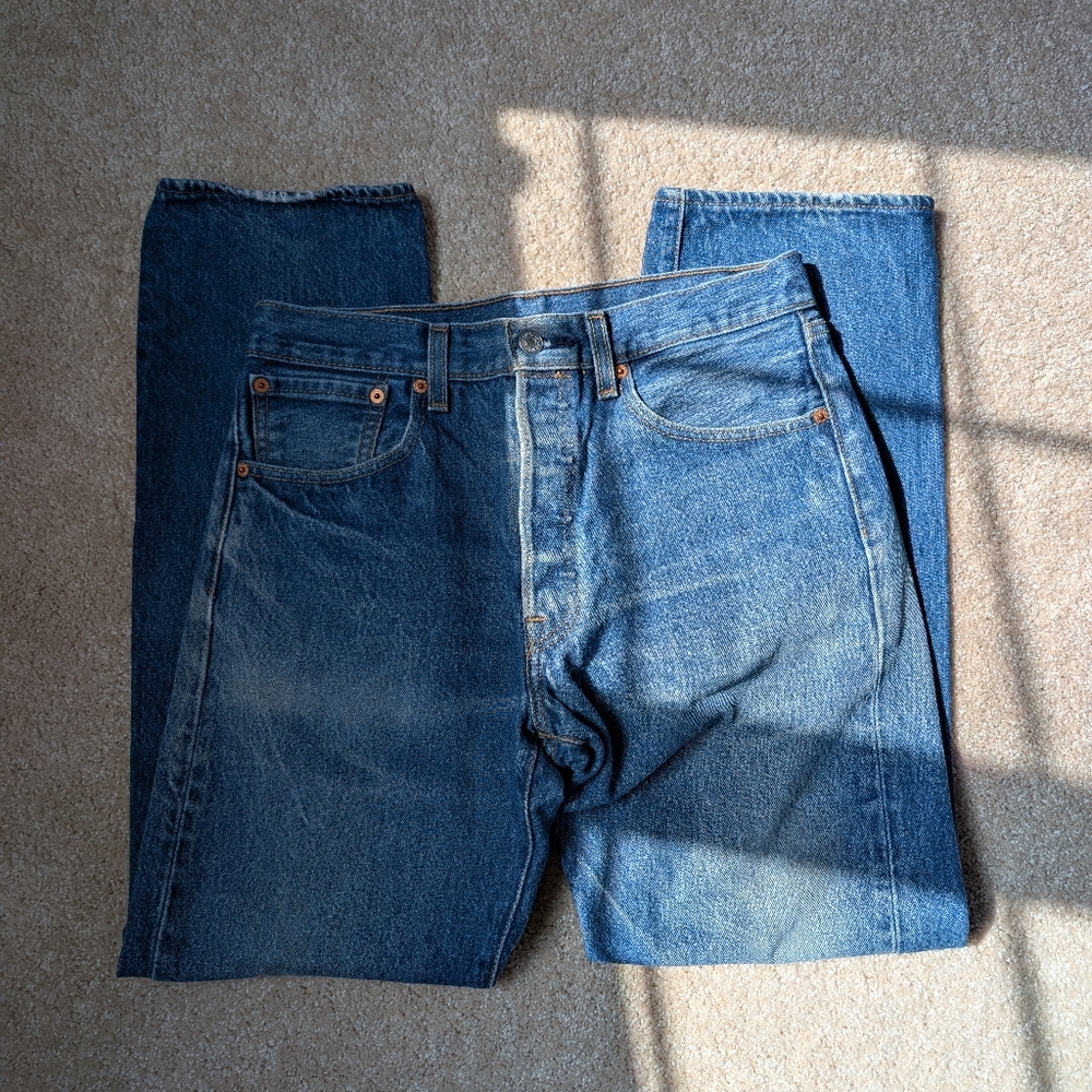 Levi's 501 Blue Denim Jeans